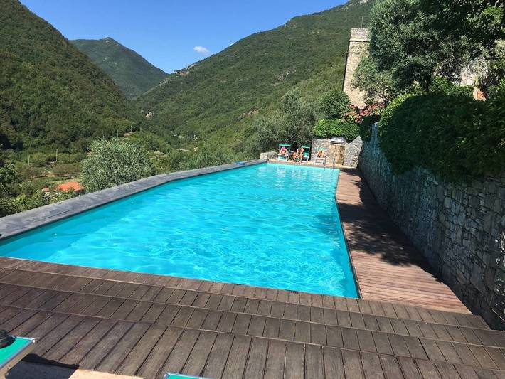 Ferienhaus für 4 Personen, mit Terrasse und Garten sowie Pool in Ligurien - 2