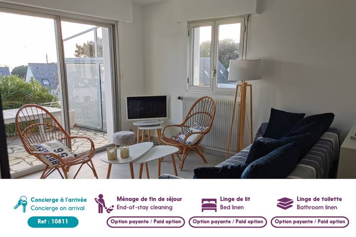 Location de vacances pour 6 personnes, avec terrasse et jardin, animaux acceptés à Sarzeau - 4