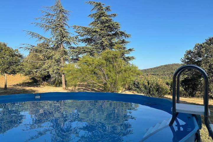 Maison de vacances pour 6 personnes, avec terrasse ainsi que piscine et jardin - 1
