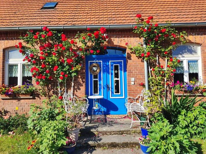 Ferienwohnung für 4 Personen, mit Terrasse und Garten in Röbel-Müritz