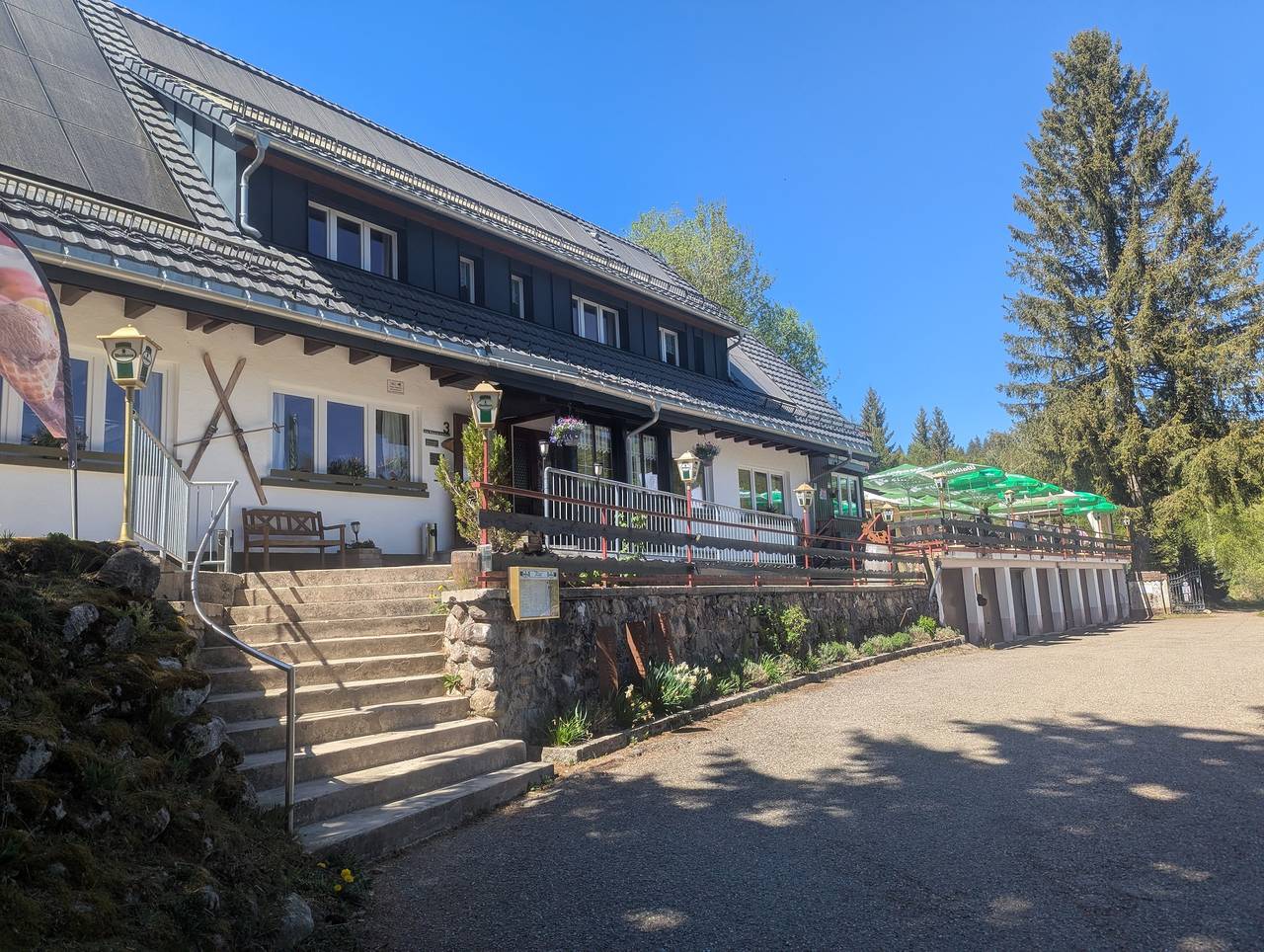 Landgasthof Klosterweiherhof - Einzelzimmer mit Dusche und Wc in Dachsberg, Südschwarzwald