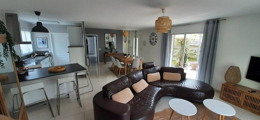 Gîte pour 8 personnes, avec jardin et terrasse à Lanton - 4