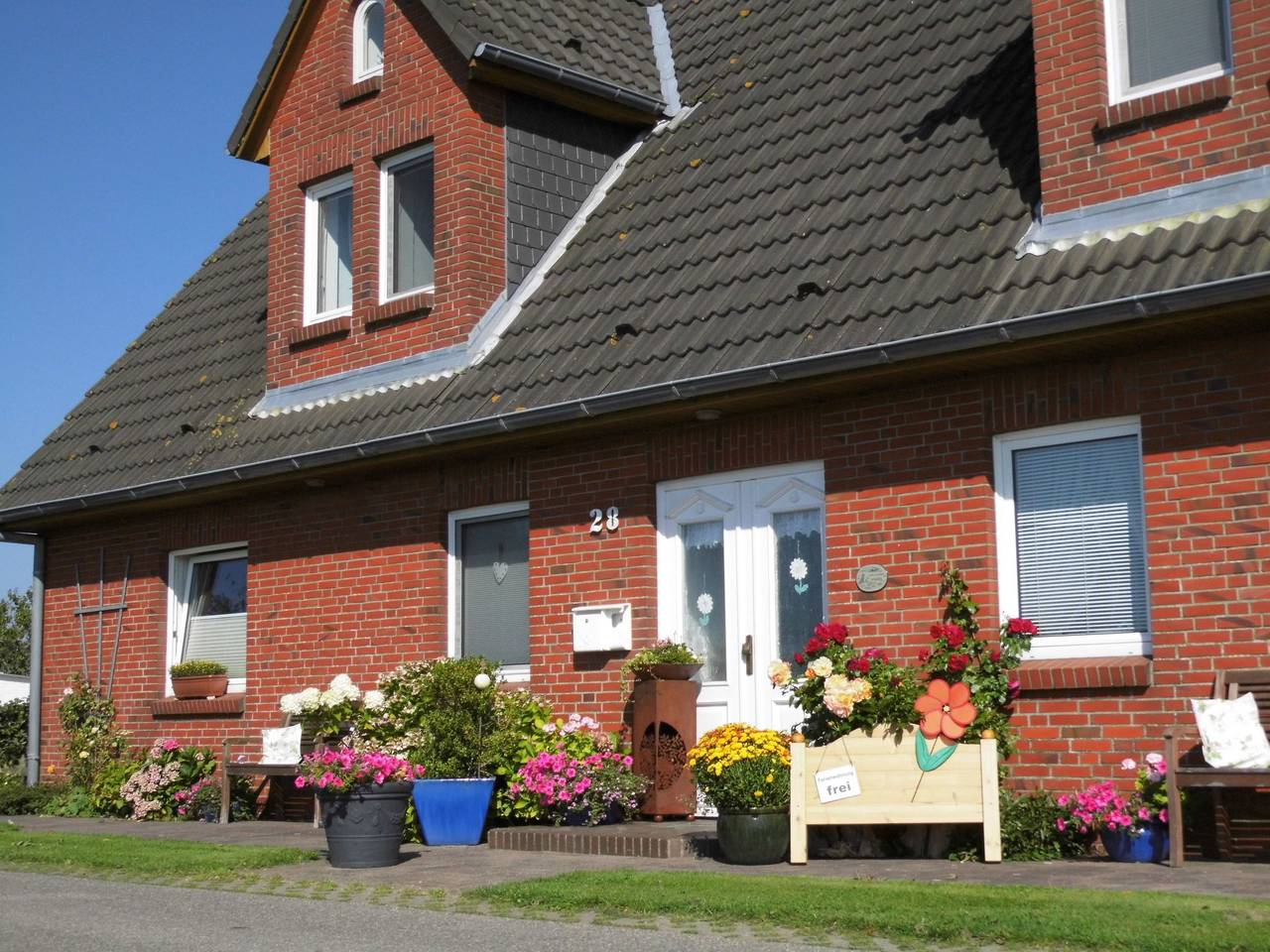 Ganze Wohnung, Wohnung in Osterdeich mit Terrasse und Garten in Nordstrand (Gemeinde), Nordstrand