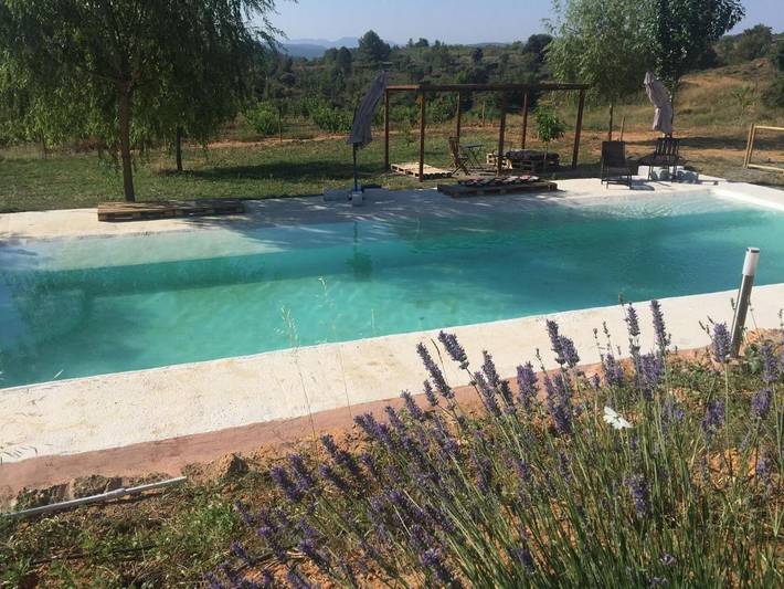 Casa rural para 16 personas, con Balcón y Terraza además de Jardín y Piscina en Villanueva de Viver - 4