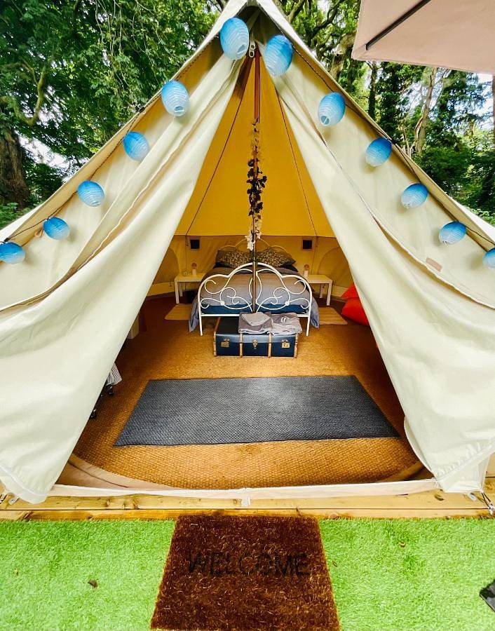 Tent in County Wicklow