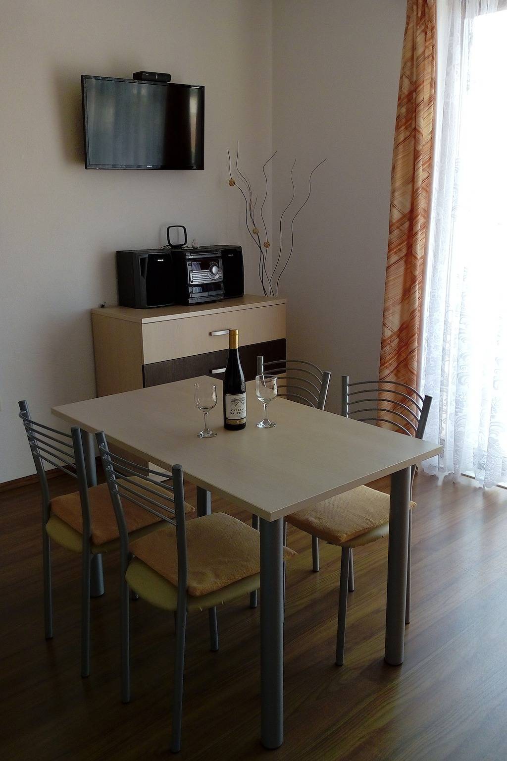 Cały apartament, Jednopokojowy apartament z balkonem i widokiem na morze Igrane, Makarska A-13535-b in Igrane, Riwiera Makarska