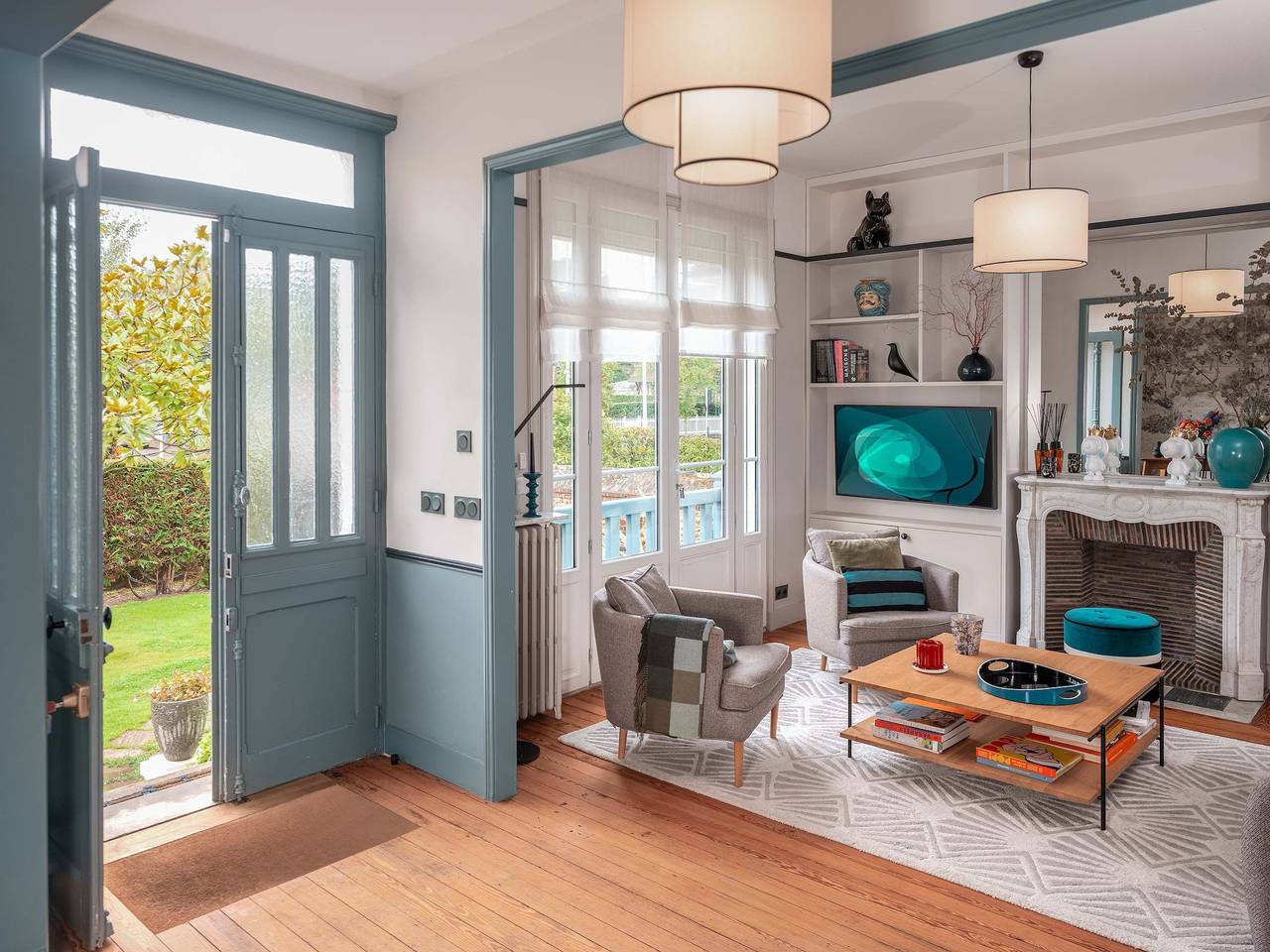 Large Chic Stylish Villa Superb garden in Deauville, Lisieux und Umgebung