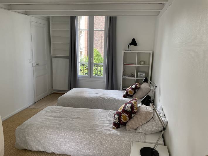 Ganze Wohnung, Ferienwohnung 'Appartement Duplex' mit privater Terrasse und Wi-Fi in 13e Arrondissement, Paris