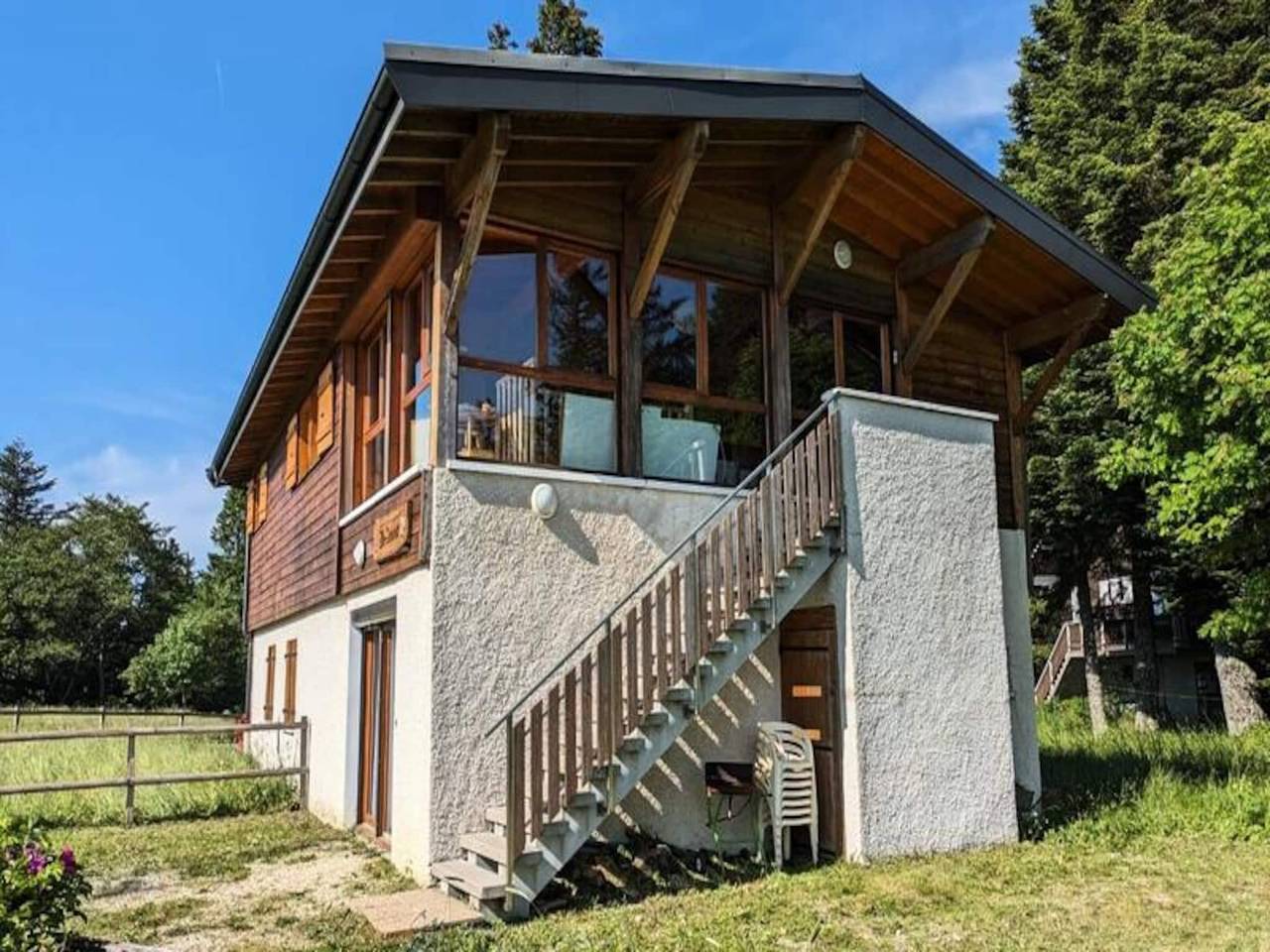 Apartamento entero, Chalet de madera Sommet Du Revard in Le Revard, Pugny-Chatenod