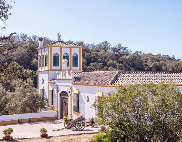 Chalet para 20 personas, con Jardín y Piscina para niños en Provincia de Sevilla