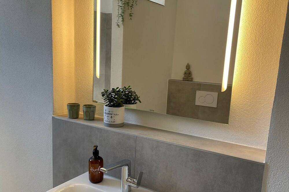 Ganze Wohnung, Modernes Apartment (32qm) mit voll ausgestatteter Küche und Xl-Dusche in Miltenberg, Spessart-Mainland