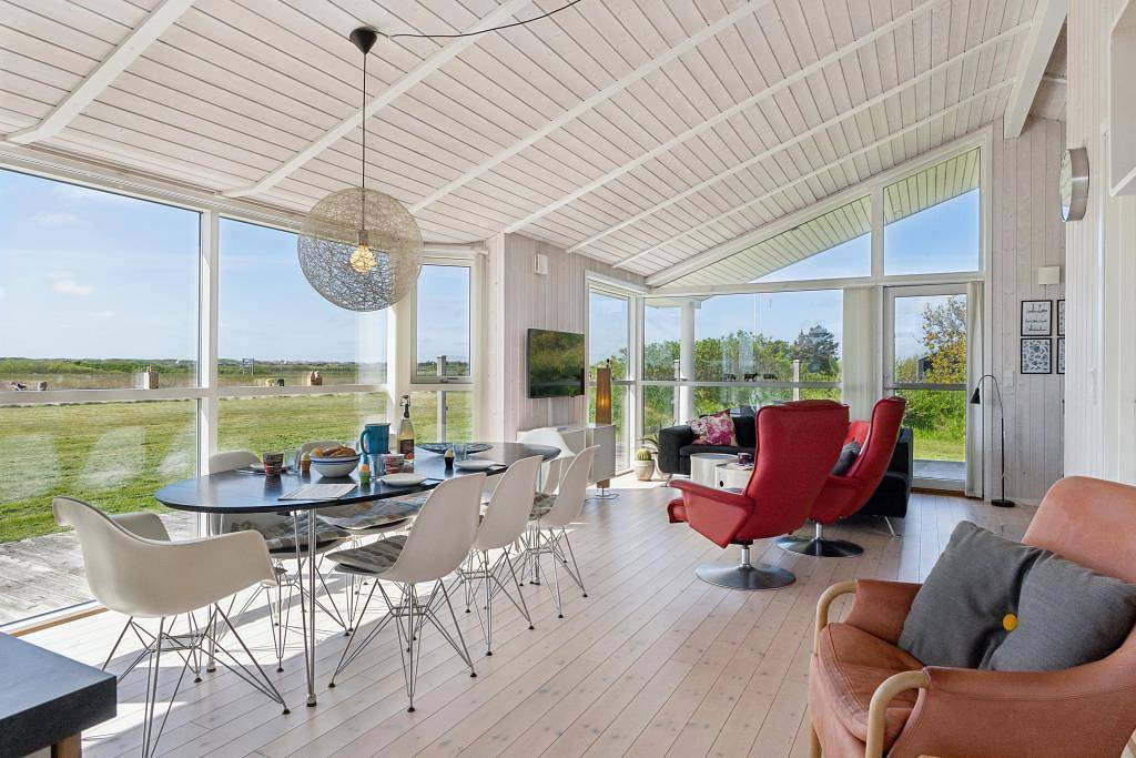 Gemütliches Ferienhaus im Rørsangervej 12 - mit Platz für 7 Personen und allen modernen Annehmlichkeiten in Lodbjerg Hede, Ringkøbing