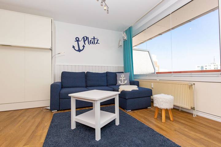 Ferienwohnung für 2 Personen, mit Balkon und Sauna in Döse