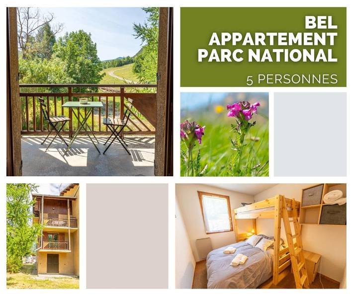 Gîte pour 5 personnes, avec terrasse et vue dans Station De Ski Pelvoux Vallouise - 2