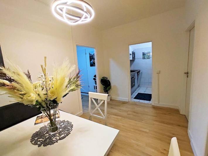 Ferienwohnung für 4 Personen, mit Balkon und Terrasse sowie Ausblick in Oranienburg