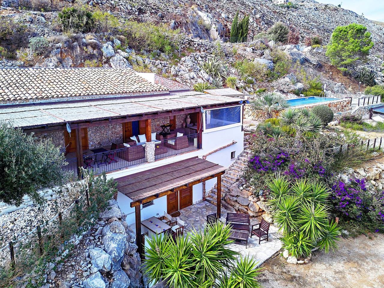 Villa Fenice Scopello Atemberaubender Panoramablick in Custonaci, Provincia de Trapani