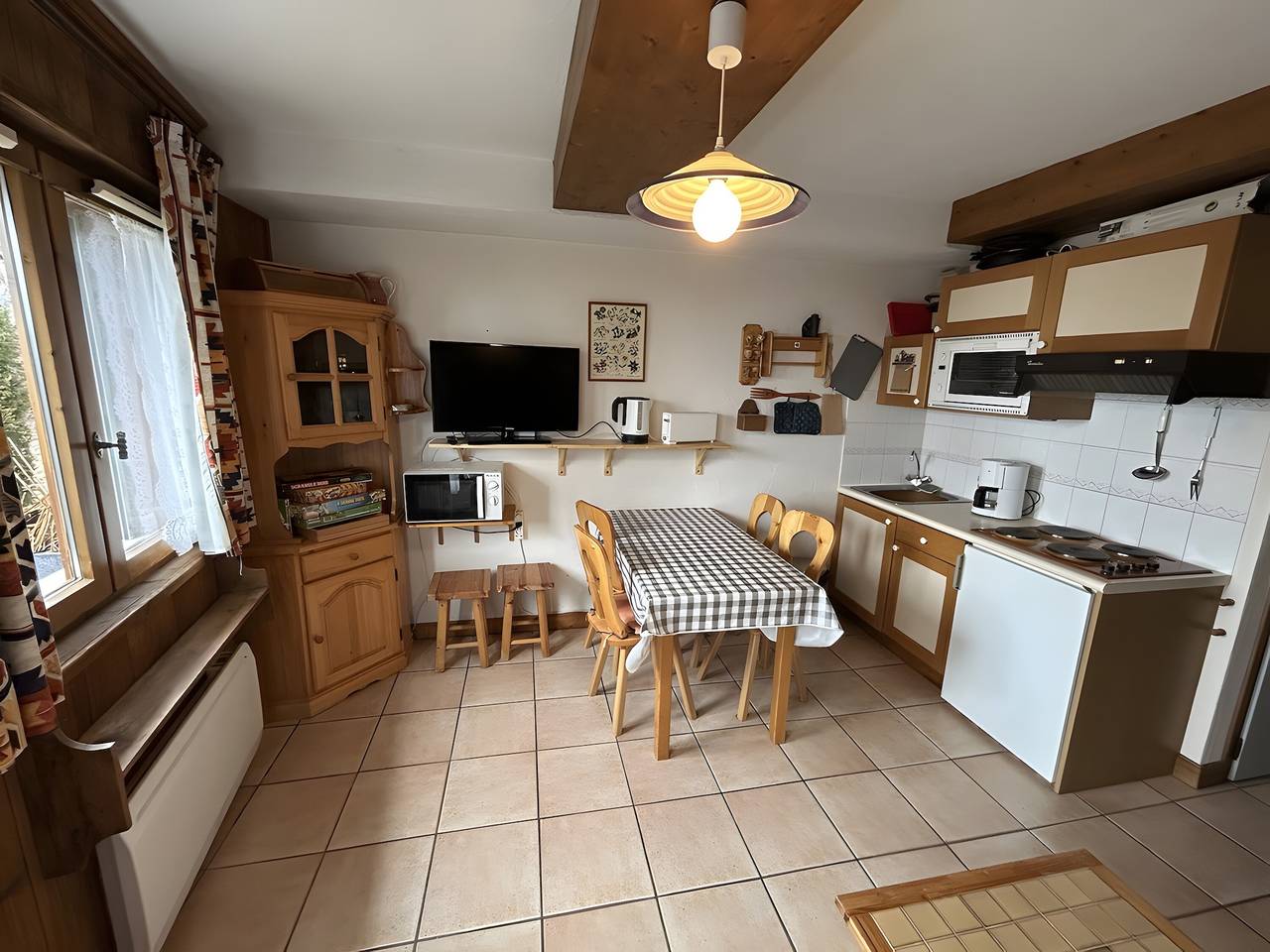 Ganzes Studio, Studio 'Cabine Saint-Gervais' mit Meerblick und Wlan in Saint-Gervais-les-Bains, Pays du Mont-Blanc