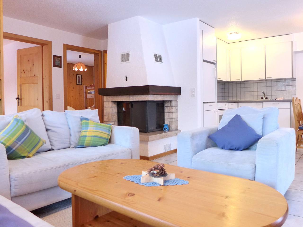 Ganze Wohnung, Chalet Papillon in Bürchen, Walliser Alpen