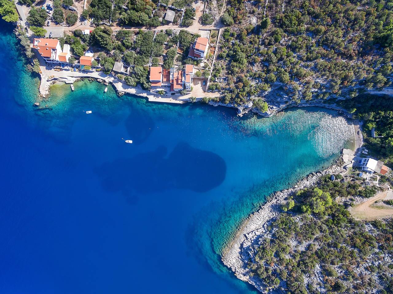 Ganze Wohnung, Studio Appartement am Strand Bucht Pokrivenik, Hvar As-5231-d in Gdinj, Hvar