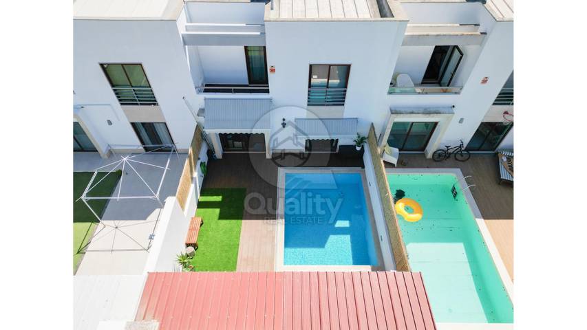 Cottage pour 6 personnes, avec terrasse et jardin dans Coina