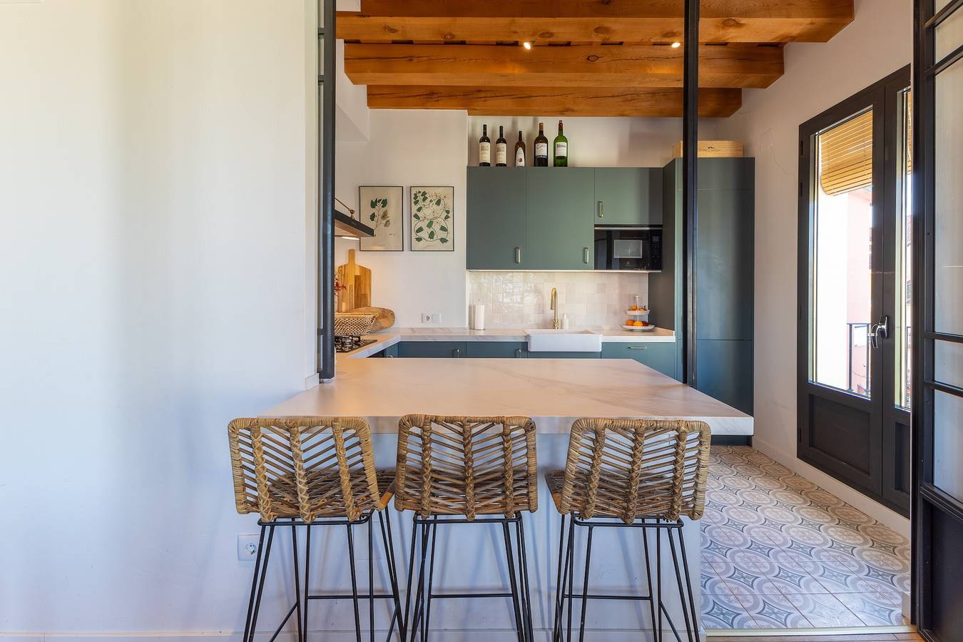 Maison de vacances 'Río Tío Cocinas' avec vue sur la montagne, balcon et Wi-Fi in Real Sitio de San Ildefonso, Province de Ségovie
