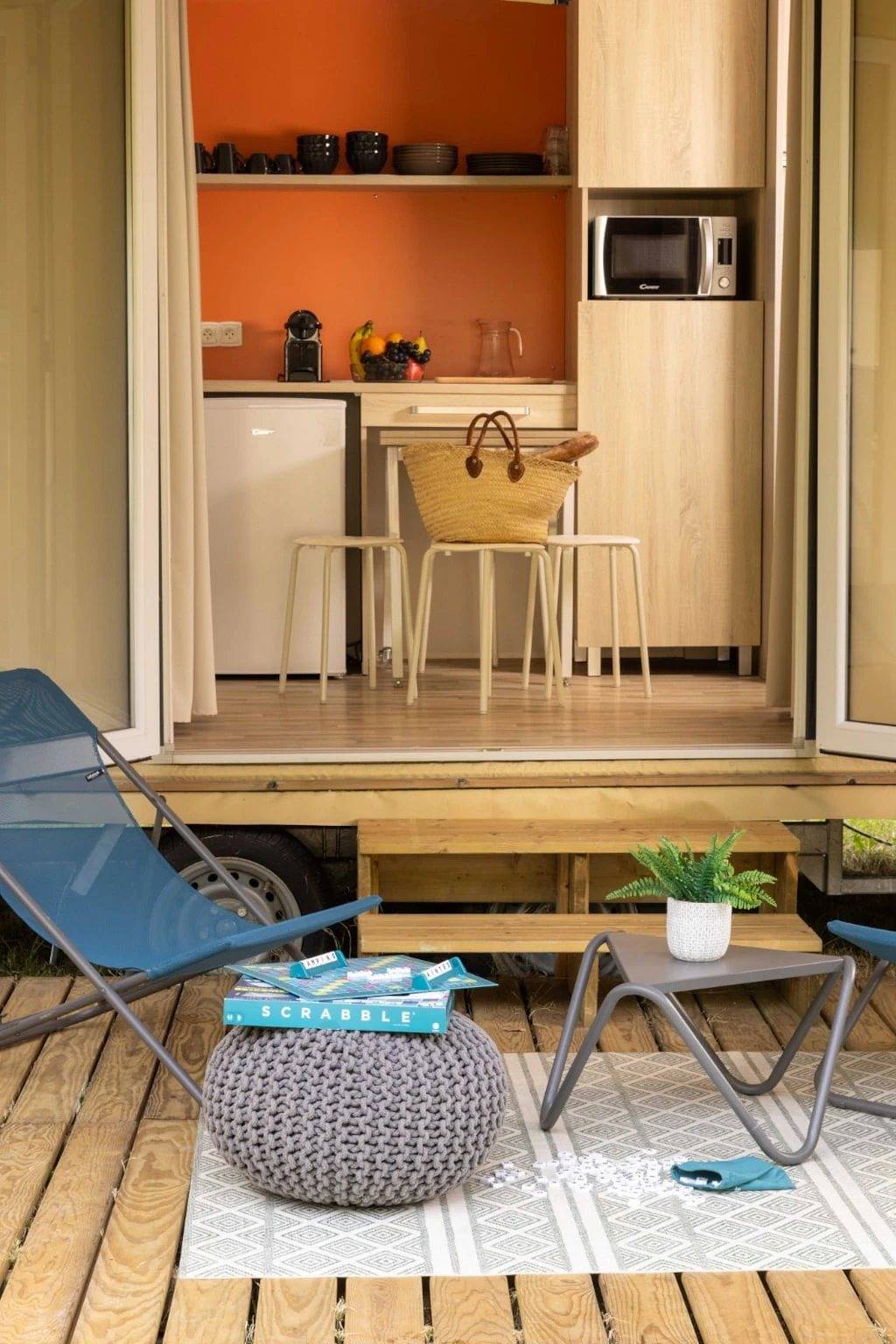 Zecamping 3 étoiles piscine animaux acceptés mobil-home 4 pers in Saintes, Saintes region