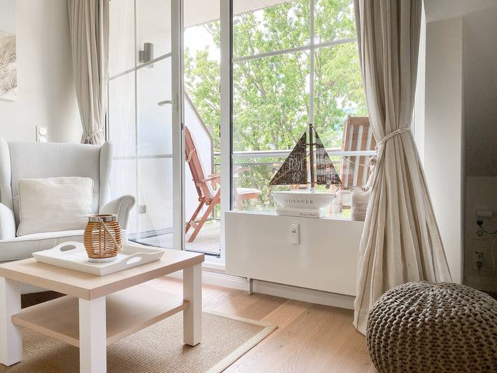 Ferienwohnung für 2 Personen, mit Balkon - 1