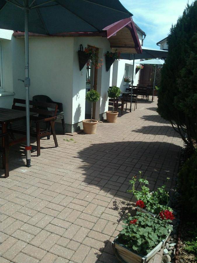 Apartament wakacyjny dla 3 osób, z ogród i widok w Gardno