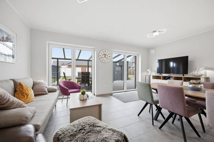 Ferienhaus für 6 Personen, mit Terrasse und Garten in Hohenkirchen (Wangerland)