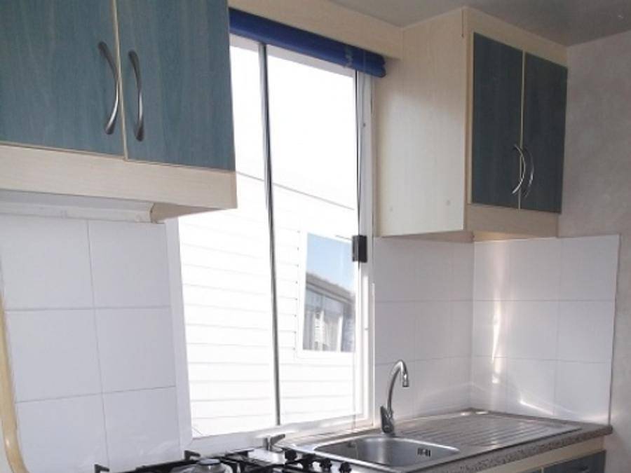 Camping Le Lignon - Mobile home 4 persons - Bleuet in Le Chambon-sur-Lignon, Mézenc