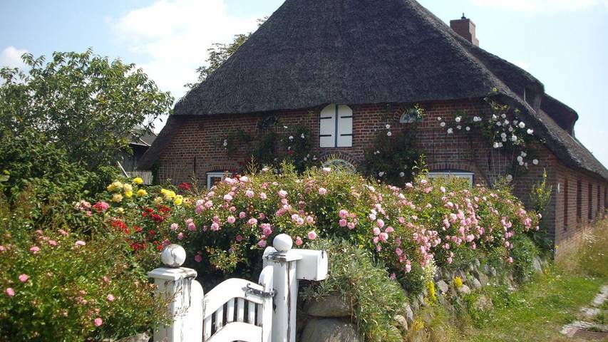Ferienwohnung für 4 Personen, mit Garten