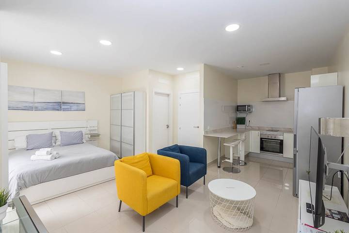 Apartamento para 2 personas, con Terraza en Playa de Las Canteras