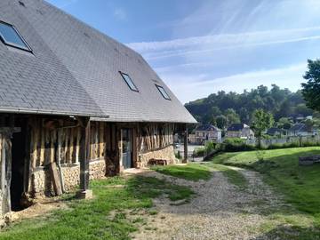 Gîte pour 3 personnes, avec jardin à Saint-Christophe-sur-Condé