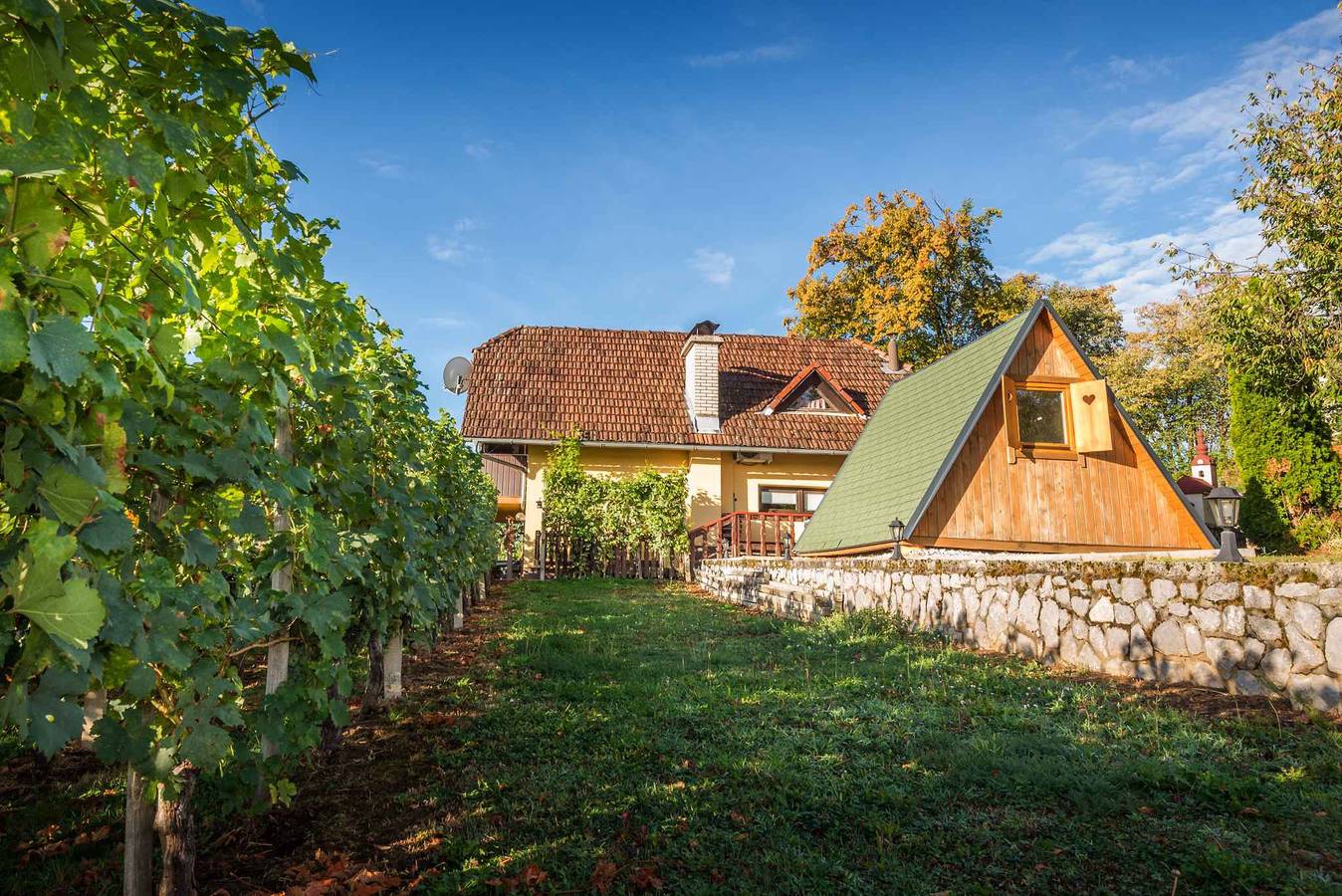 Ferienhaus mit toller Aussicht in Neustadtl, Slowenien