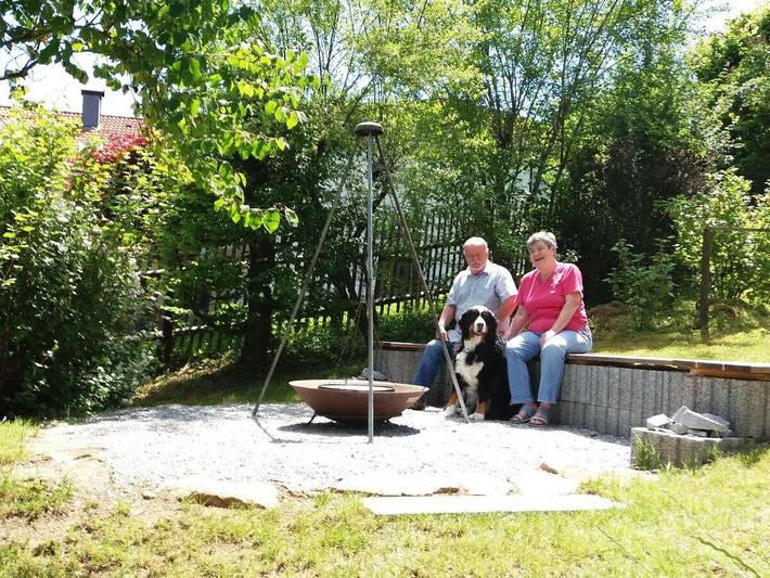 Hütte für 5 Personen, mit Balkon und Balkon/Terrasse sowie Terrasse und Garten im Bayerischer Wald - 4