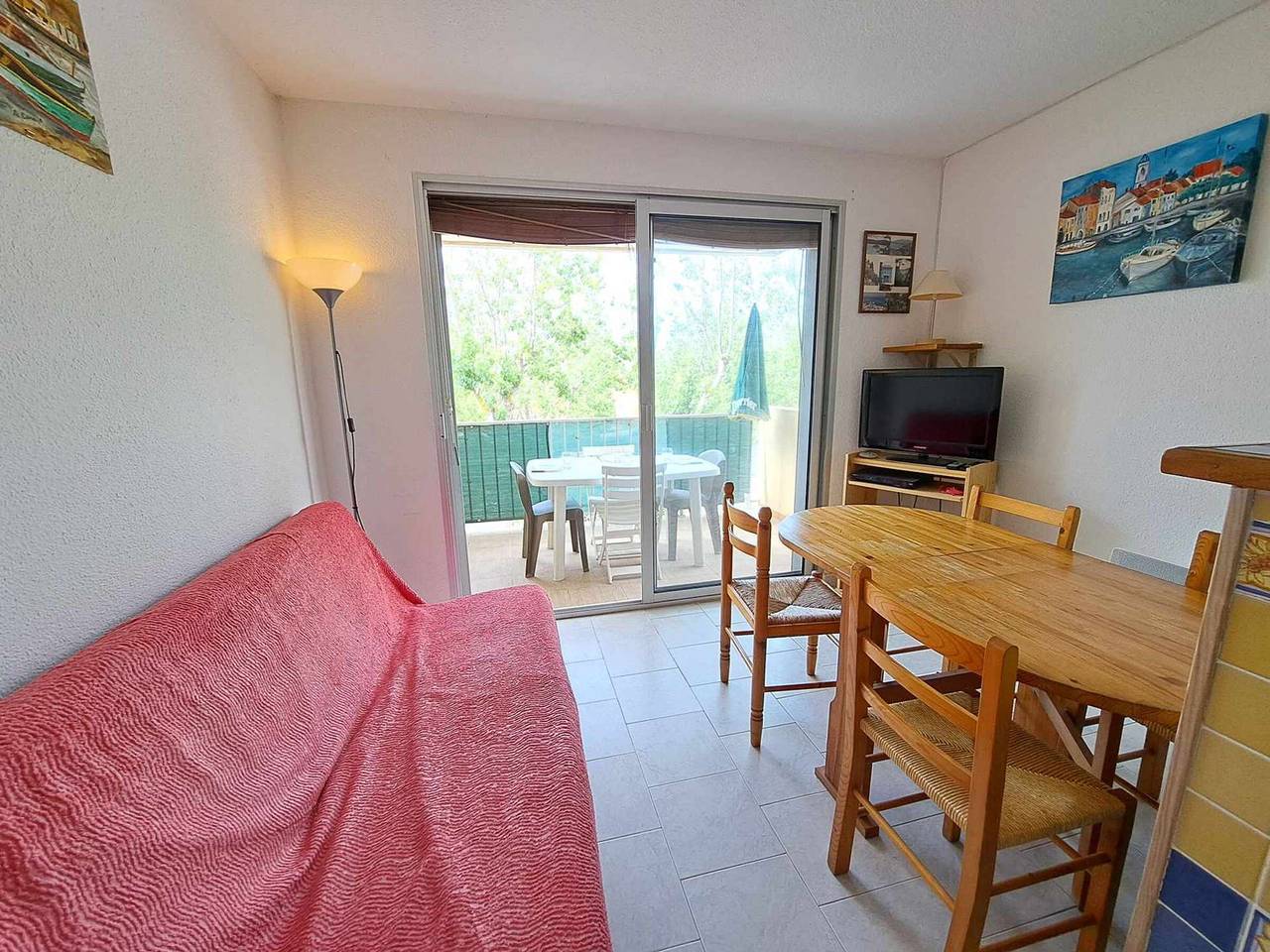 Ganze Wohnung, 2-Zimmer-Wohnung mit direktem Strandzugang und Privatparkplatz in Marseillan, Mittelmeerküste (Frankreich)