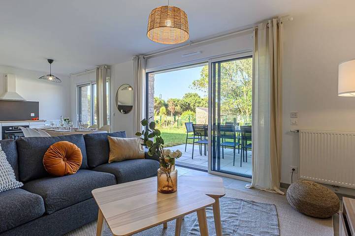 Location de vacances pour 8 personnes, avec jardin, animaux acceptés dans Casino de Carnac