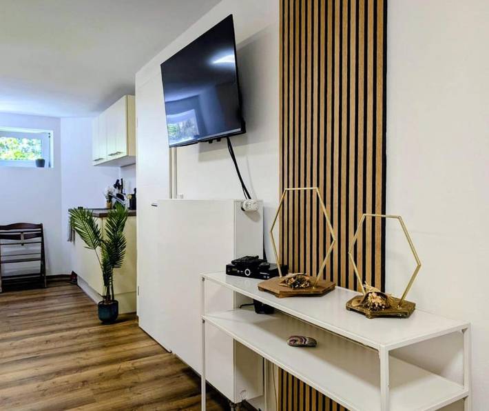 Ferienwohnung für 4 Personen, mit Terrasse und Pool in Leipheim