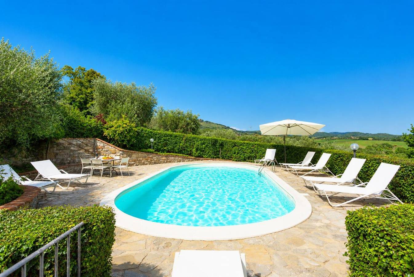 Villa per 8 persone con giardino in Montegabbione, Perugia e dintorni