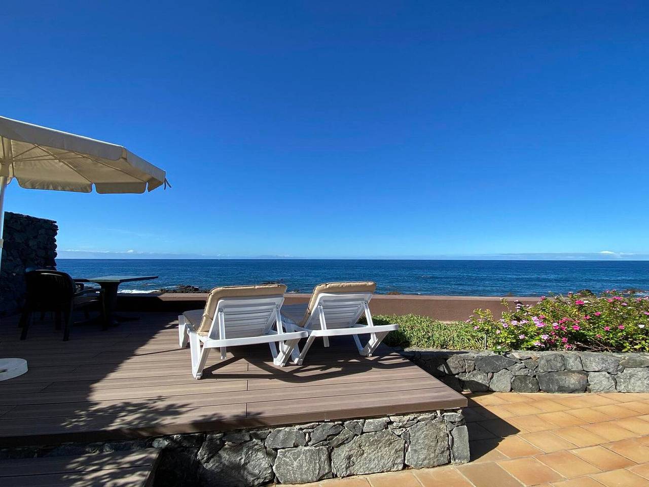 Strandhaus für Familien in Valle Gran Rey in La Puntilla, La Gomera