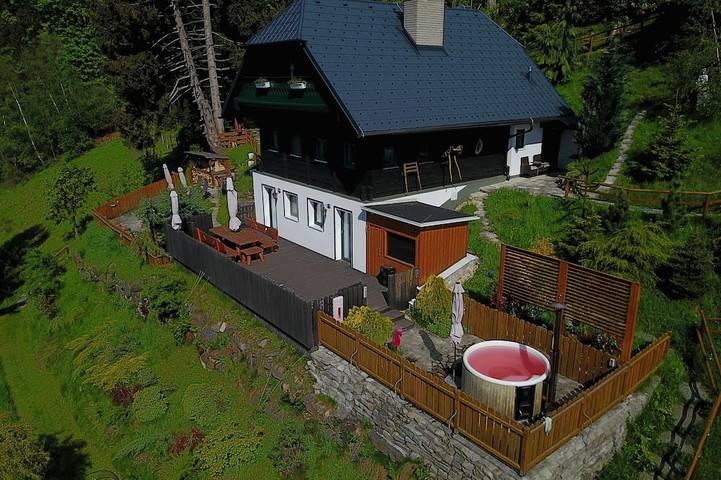 Bauernhof für 8 Personen, mit Balkon und Whirlpool sowie Sauna