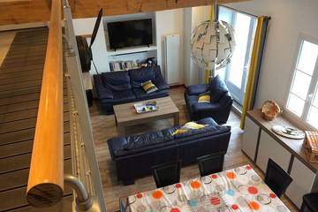 Gîte pour 8 personnes, avec balcon dans Port Joinville