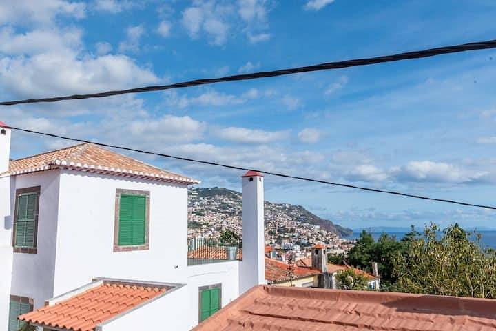 Apartamento para 4 personas, con balcón en Funchal