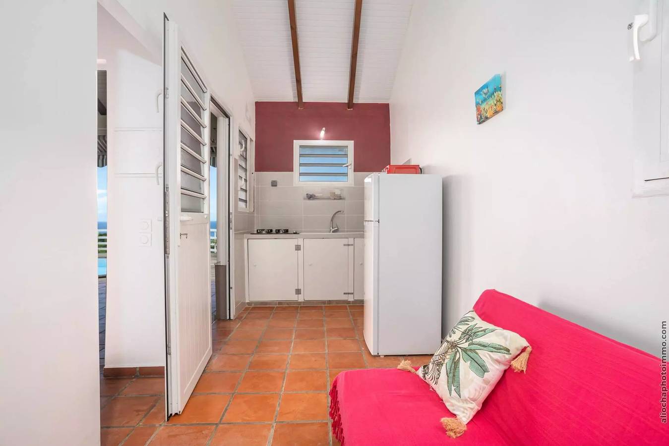 Bungalow avec piscine au c?ur de la campagne Vert in Sainte-Marie, Martinique