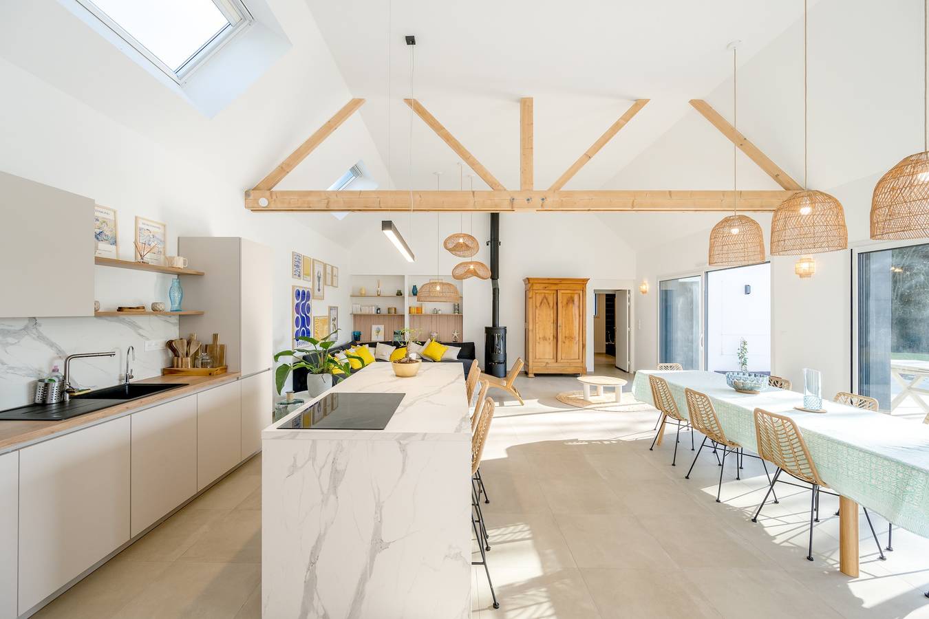 Le Clos 9 - 600 m de la plage, piscine privée in Binic, Côte de Goëlo