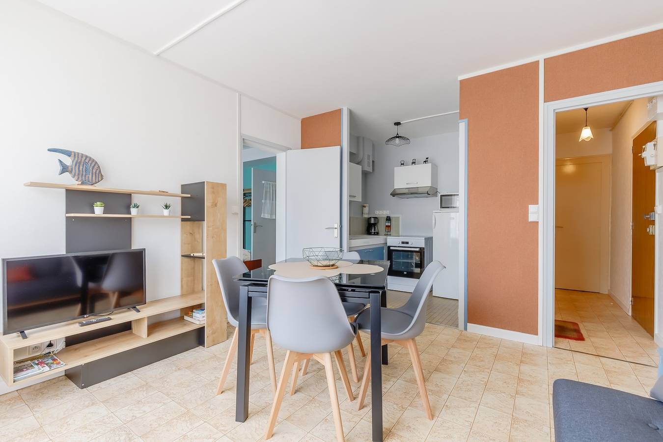 Appartement entier, L’Évasion Atlantique - Appt à 5 minutes de la plage in Saint-Jean-de-Monts, Vendée