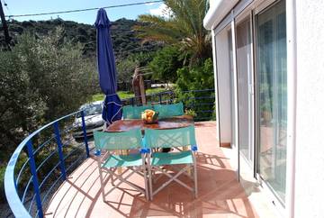 Villa per 8 Persone in Spiaggia di Almyros (Agios Nikolaos), Creta Nord, Foto 1
