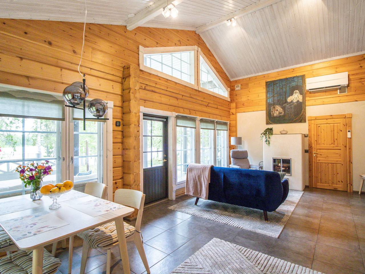 Villa white water in Lappland