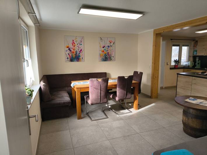 Ferienwohnung für 5 Personen, mit Garten