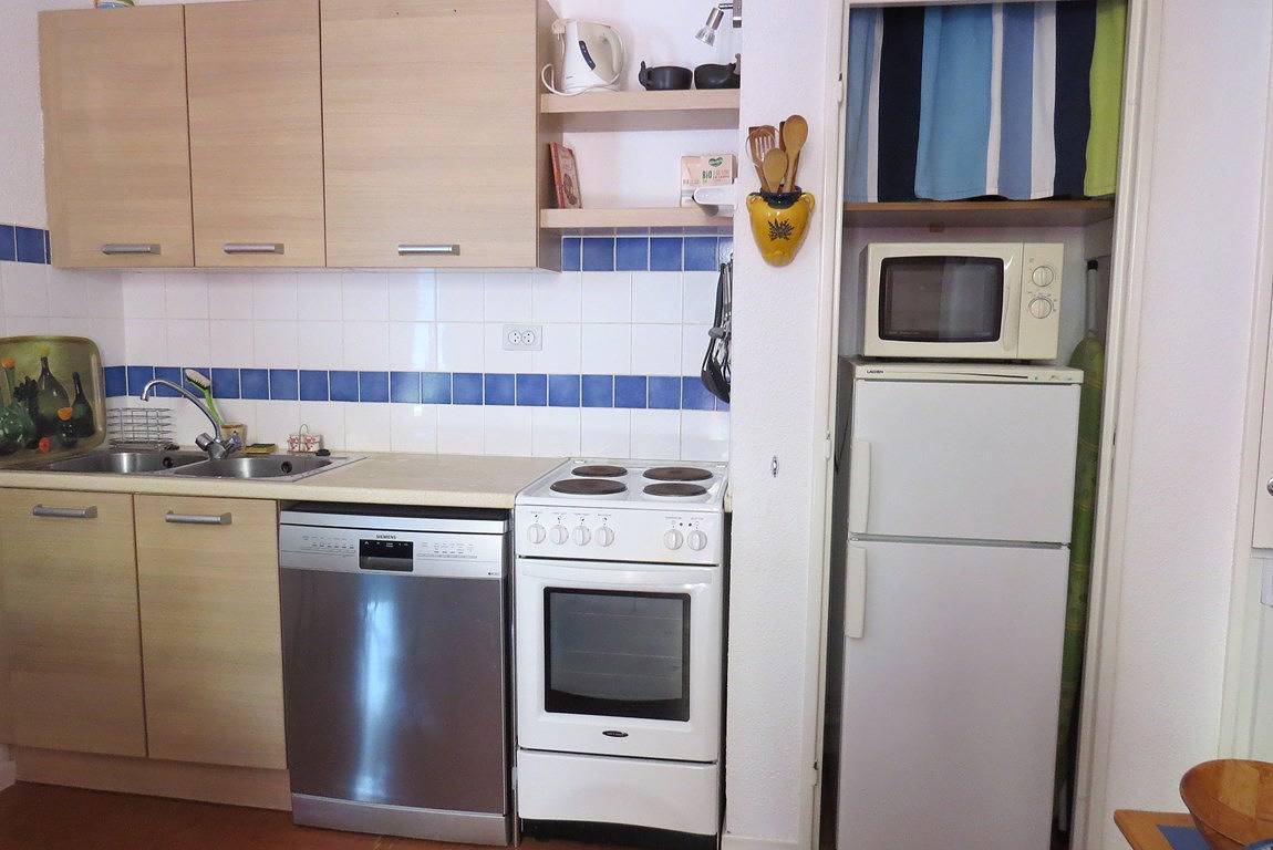 Appartement de vacances entier, Appartement de plain pied à 500 m plage et parking privé 4Cl55 in Le Barcarès, Côte d'Améthyste